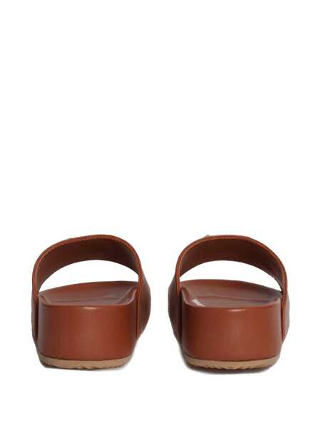 Slapi Via Roma 15 Jewel slippers Brown Femei (BM 17303553) 3