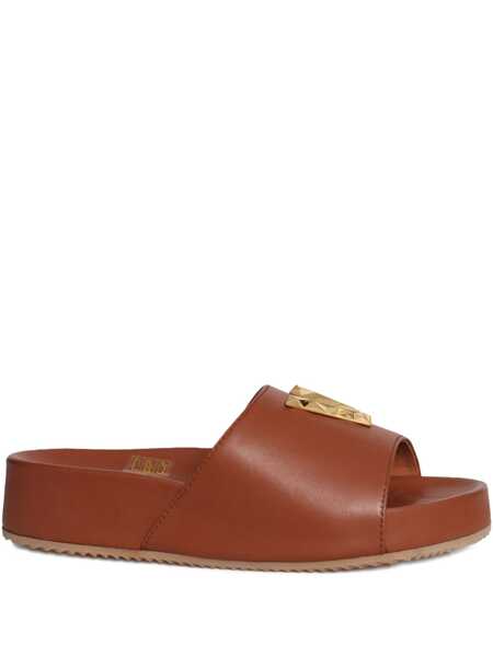 Slapi Via Roma 15 Jewel slippers Brown Femei (BM 17303553) 1