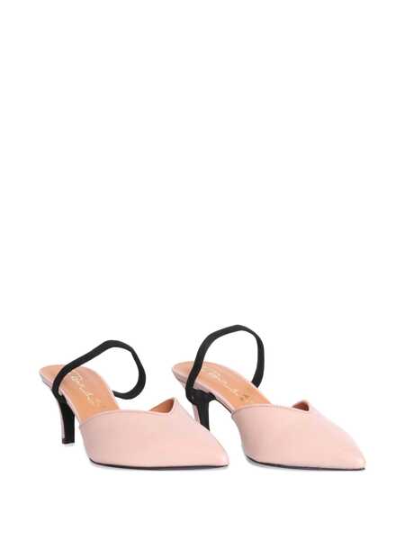 Pantofi cu toc Via Roma 15 Pink slingback with strap Pink Femei (BM 17303556) 2