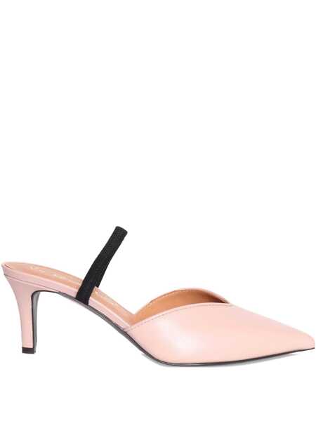 Pantofi cu toc Via Roma 15 Pink slingback with strap Pink Femei (BM 17303556) 1