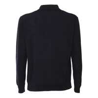 Pulovere SETTE FILI CASHMERE pentru Barbati - Cardigane SETTE FILI CASHMERE Shirt collar cardigan High Gauge Ice Cotton Blue Barbati (BM 17303598) - B-mall.ro