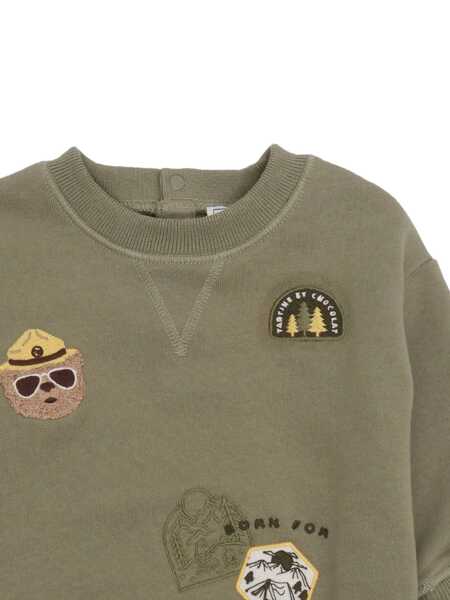 Pulovere Tartine et Chocolat SWEATER Green Baieti (BM 17303664) 3