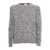 SETTE FILI CASHMERE Over fit printed sweater Gray