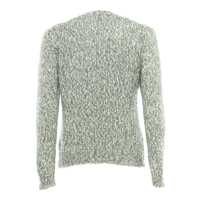 Pulovere SETTE FILI CASHMERE pentru Barbati - Pulovere SETTE FILI CASHMERE Macro Tweed knitted round neck sweater Green Barbati (BM 17303844) - B-mall.ro