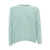 SETTE FILI CASHMERE Brushed over fit sweater Green