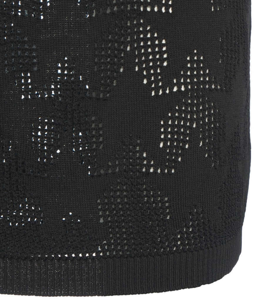 Rochii casual AKEP Open knit midi skirt Black Femei (BM 17303863) 4