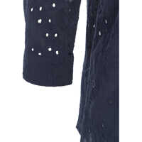 Imbracaminte Himon's Dama - Bluze Himons Blouse with perforated embroidery Blue Femei (BM 17303887) - B-mall.ro