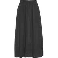 Rochii lungi Linen skirt with pockets Femei