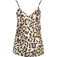 Tricouri Satin camisole with print Femei