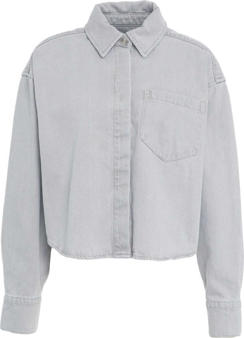 Jachete Second Female Denim overshirt Denira Grey Femei (BM 17303935) 2