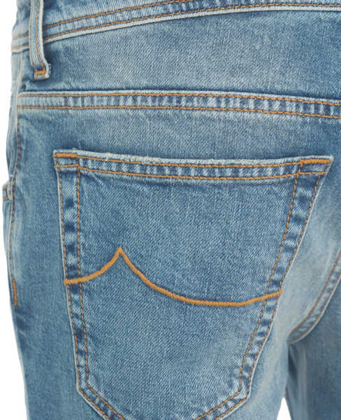 Blugi slim fit Jacob Cohen Cropped carrot jeans Scott Blue Barbati (BM 17303995) 4