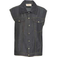 Veste casual Lyocell denim vest Femei