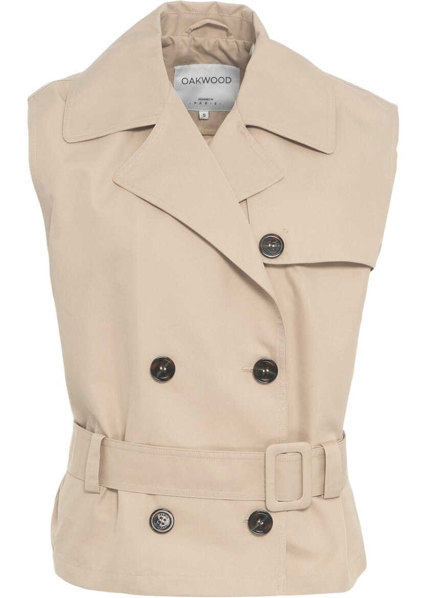 Veste casual Oakwood Trench vest Beige Femei (BM 17304031) 1