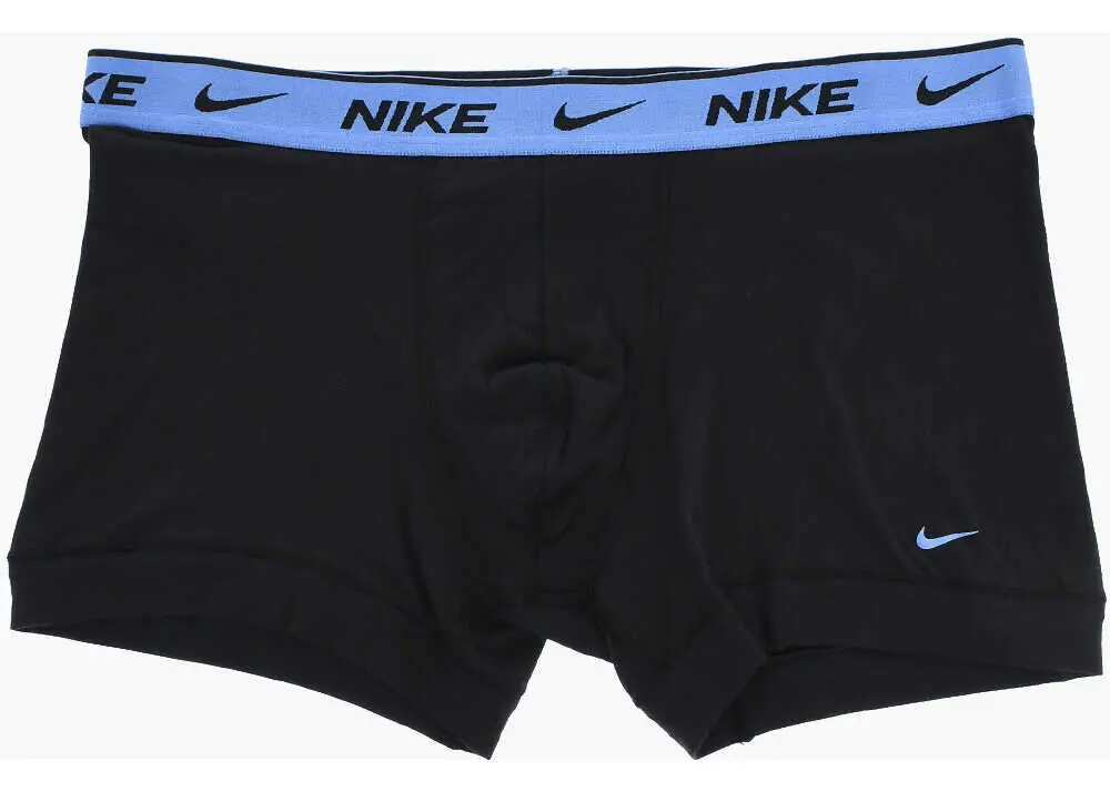 Lenjerie intima Nike Set Of 2 Stretch Cotton Boxer With Logoed Elastic Band Black Barbati (BM 17304340) 3