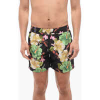 Sorturi de baie Floral Patterned Swim Shorts With 2 Pockets Barbati