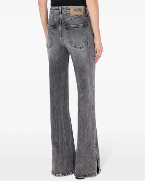 Blugi skinny MOSCHINO JEANS Jeans In Denim GREY Femei (BM 17304619) 3