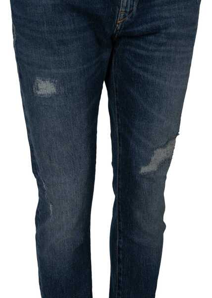 Pantaloni casual Diesel D-Fining A12024 Niebieski Barbati (BM 17304865) 4