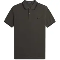 Tricouri Polo Fred Perry Cotton Pique Polo Shirt With Double Stripe