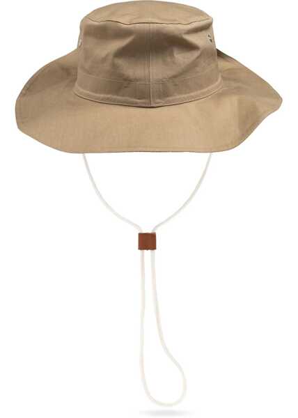 Palarii Jil Sander Hat With Elastic Band BEIGE Femei (BM 17305123) 2