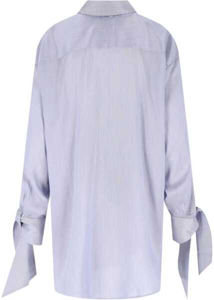 Camasi casual SA SU PHI Susanna Shirt WHITE/BLUE Femei (BM 17305735) 2