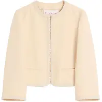 Sacouri Silk crepe Blazer Femei