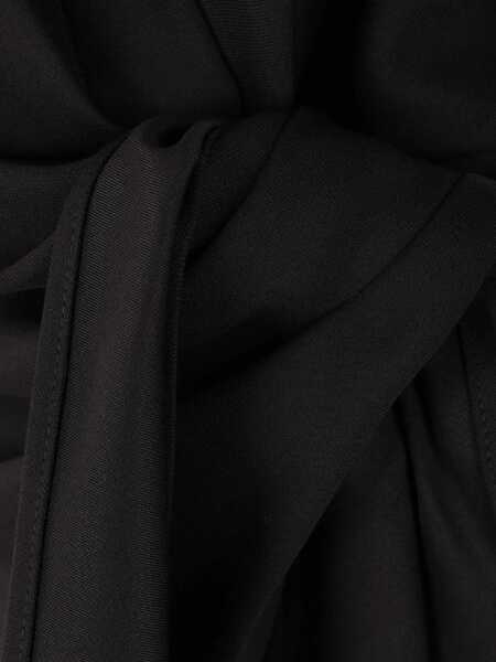 Rochii CRIDA MILANO Como Dress in crpe de chine BLACK Femei (BM 17305792) 4