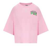 Tricouri ESSENTIEL ANTWERP HADIO PINK T-SHIRT Femei