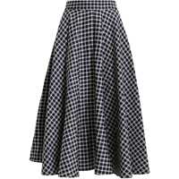 Fuste ESSENTIEL ANTWERP HAT DARK BLUE MIDI SKIRT Femei