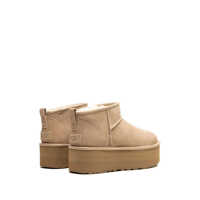 Bocanci UGG Dama - Bocanci UGG UGG W Classic Ultra Mini Platform Boots Shoes Beige Femei (BM 17306427) - B-mall.ro