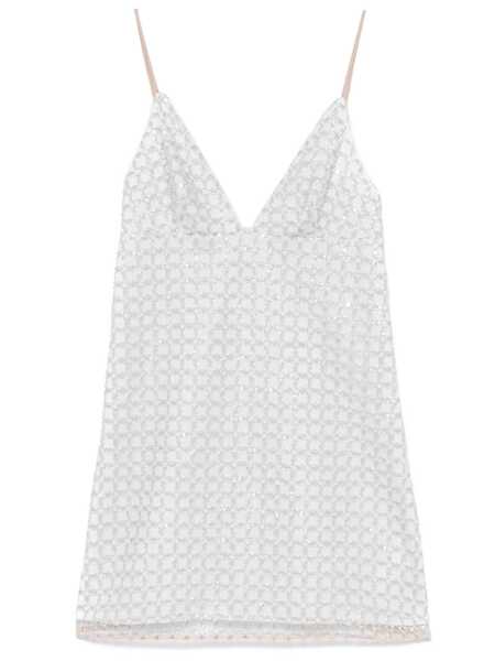 Rochii ROTATE Birger Christensen Rotate Birger Christensen Beaded A-Line Mini Dress Beige Femei (BM 17306430) 1