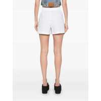 Pantaloni casual ROTATE Birger Christensen Dama - Pantaloni casual ROTATE Birger Christensen Rotate Birger Christensen Elasticated Shorts WHITE Femei (BM 17306436) - B-mall.ro