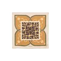 Esarfe Salvatore Ferragamo Printed Silk Foulard Femei