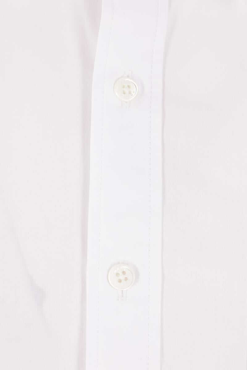 Camasi Marc Jacobs Marc Jacobs Cotton Cropped Shirt WHITE Femei (BM 17307786) 3