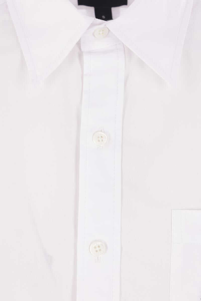 Camasi Marc Jacobs Marc Jacobs Cotton Cropped Shirt WHITE Femei (BM 17307786) 4