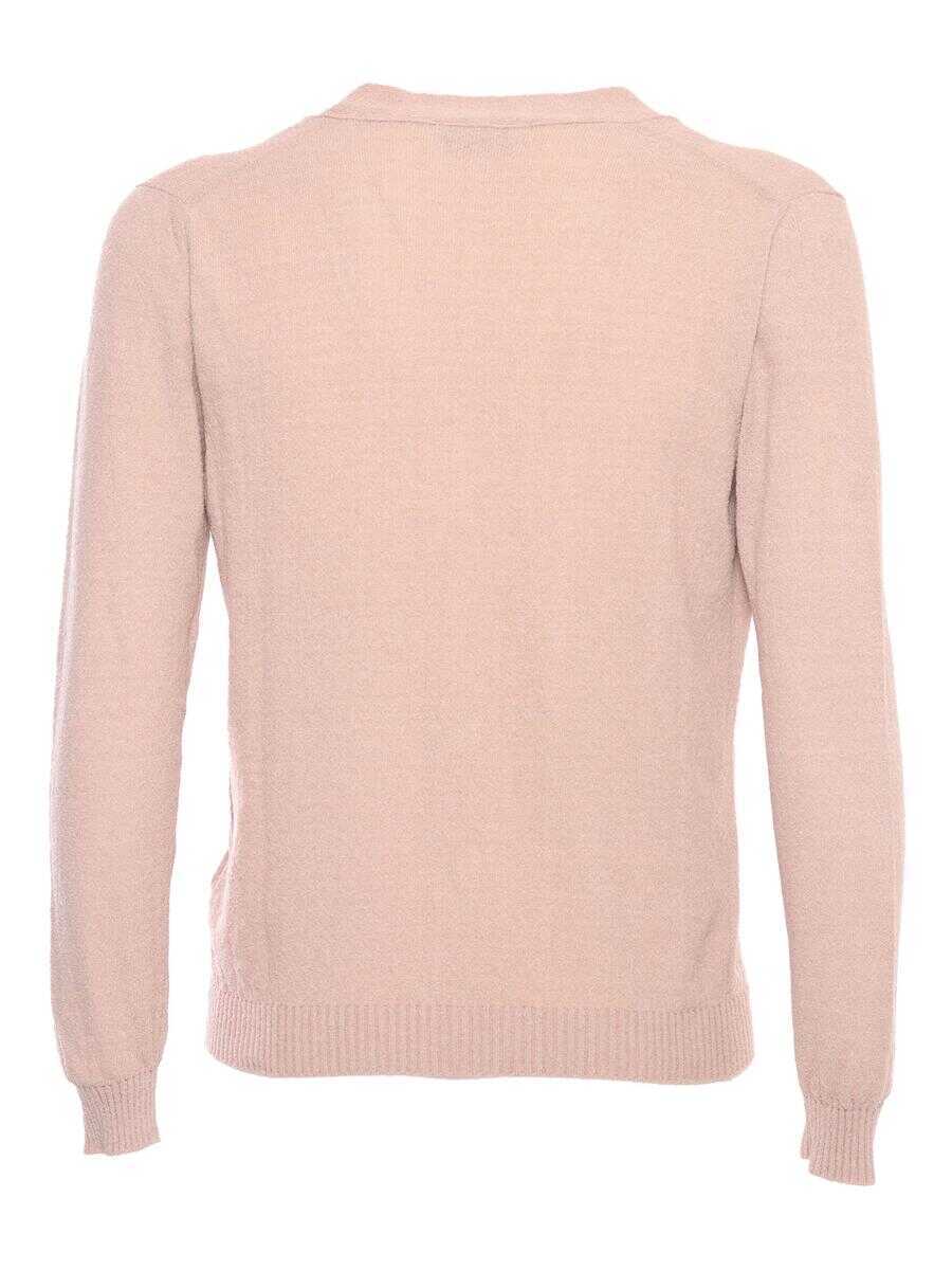 Cardigane SETTE FILI CASHMERE Sette Fili Cashmere Cardigan PINK Barbati (BM 17307888) 2