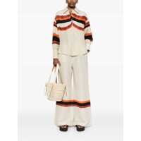 Imbracaminte RAQUEL DINIZ Dama - Pantaloni casual RAQUEL DINIZ Raquel Diniz Linen And Silk Trousers Beige Femei (BM 17309742) - B-mall.ro