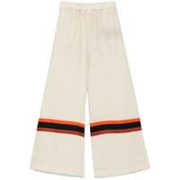 Pantaloni casual Raquel Diniz Linen And Silk Trousers Femei
