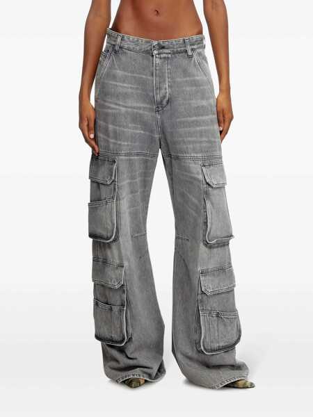 Blugi Diesel Diesel D-Sire-Cargo Jeans GREY Femei (BM 17309919) 3