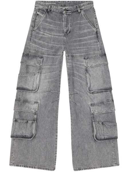Blugi Diesel Diesel D-Sire-Cargo Jeans GREY Femei (BM 17309919) 1
