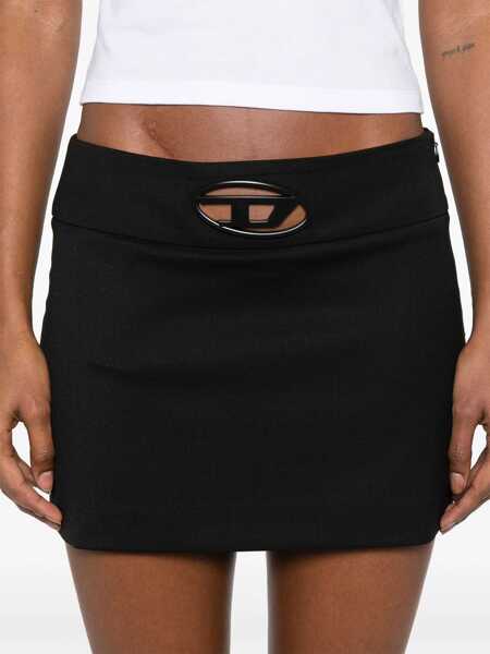 Fuste Diesel Diesel Miniskirt Black Femei (BM 17309925) 5