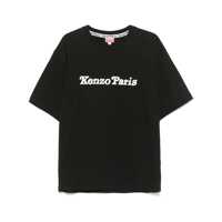 Tricouri Kenzo 'Kenzo Verdy Market' Genderless Oversized T-Shirt In Cotton Barbati
