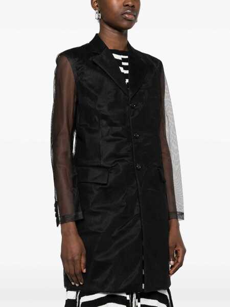 Paltoane Comme des Garons Comme Des Garons Nylon Coat Black Femei (BM 17312655) 3