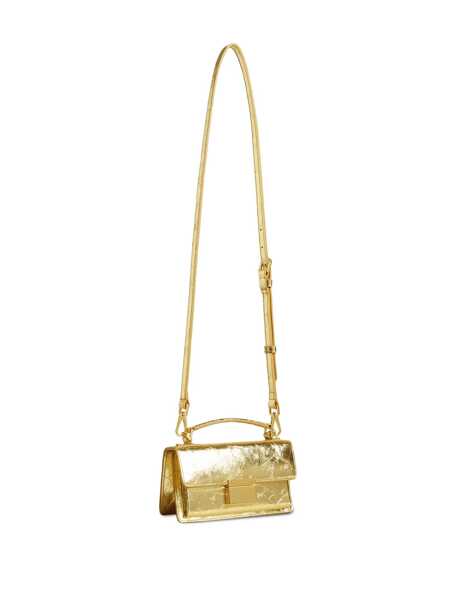 Genti de mana Golden Goose Golden Goose Venezia Small Leather Handbag GOLD Femei (BM 17312805) 3