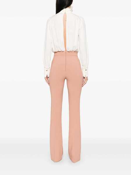 Salopete Elisabetta Franchi Elisabetta Franchi Crepe Jumpsuit PINK Femei (BM 17316117) 4