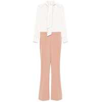 Salopete Elisabetta Franchi Crepe Jumpsuit Femei