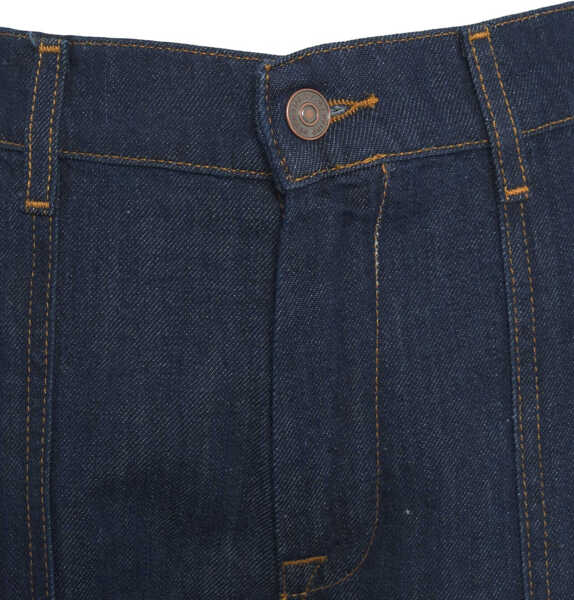Blugi evazati 7 For All Mankind Wide leg jeans Lotta Blue Femei (BM 17317012) 5