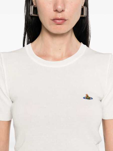 Pulovere casual Vivienne Westwood Top Bea IVORY Femei (BM 17317384) 5