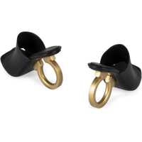 Sandale Salvatore Ferragamo Dama - Sandale Salvatore Ferragamo Salvatore Ferragamo Astro Leather Mules Black Femei (BM 17317512) - B-mall.ro