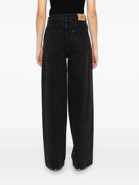 Blugi ROTATE Birger Christensen Rotate Birger Christensen Studded Jeans Black Femei (BM 17318076) 4
