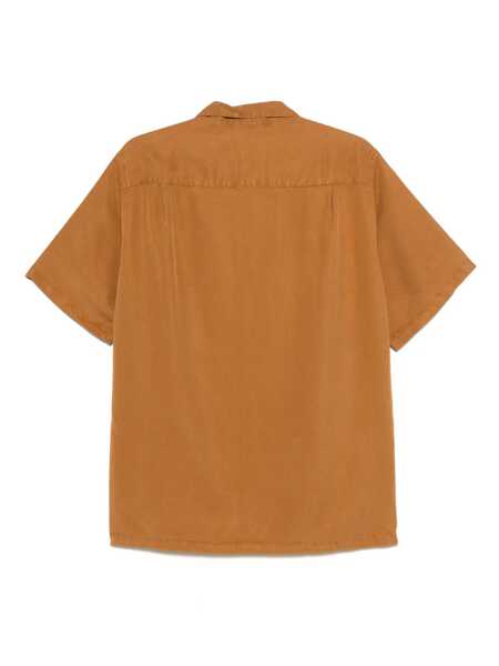 Camasi PORTUGUESE FLANNEL Portuguese Flannel Dogtown Bowling Shirt CINNAMON Barbati (BM 17319435) 2